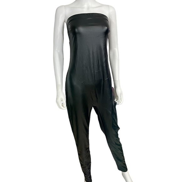 Strapless Faux Leather Jumpsuit
New - Picture 6 of 6